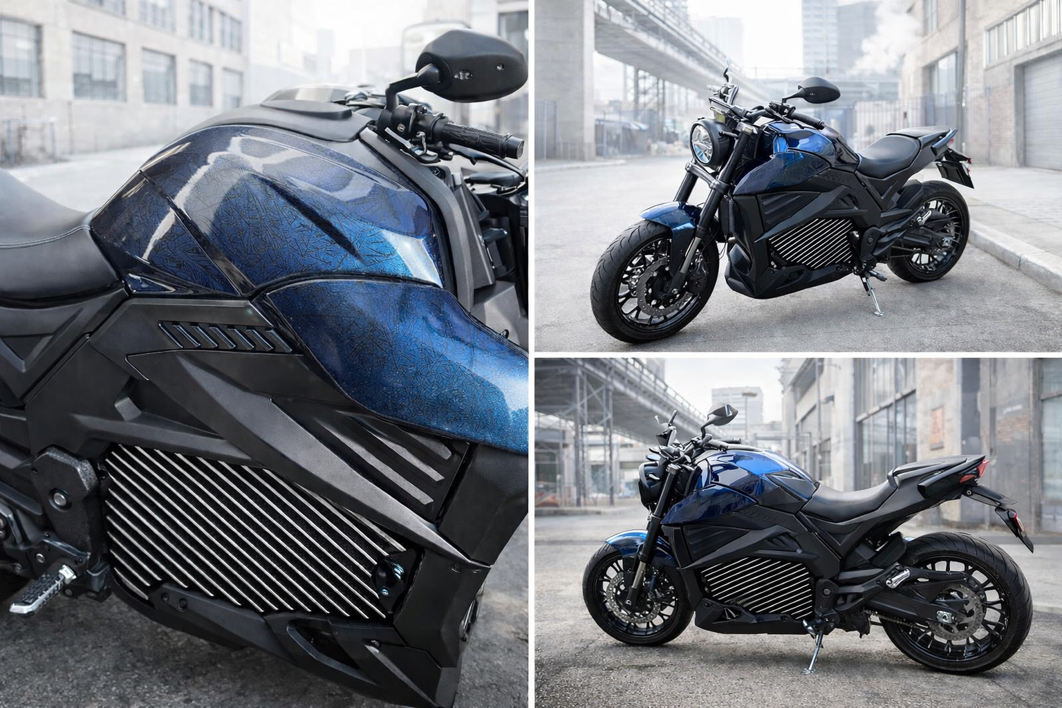 custom elektrická motorka Rezon Bohemia