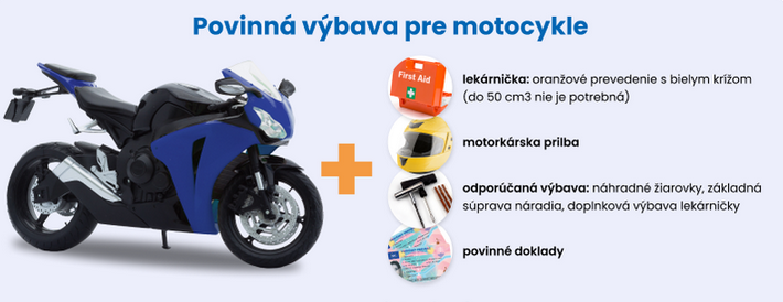 povinná výbava na motorku